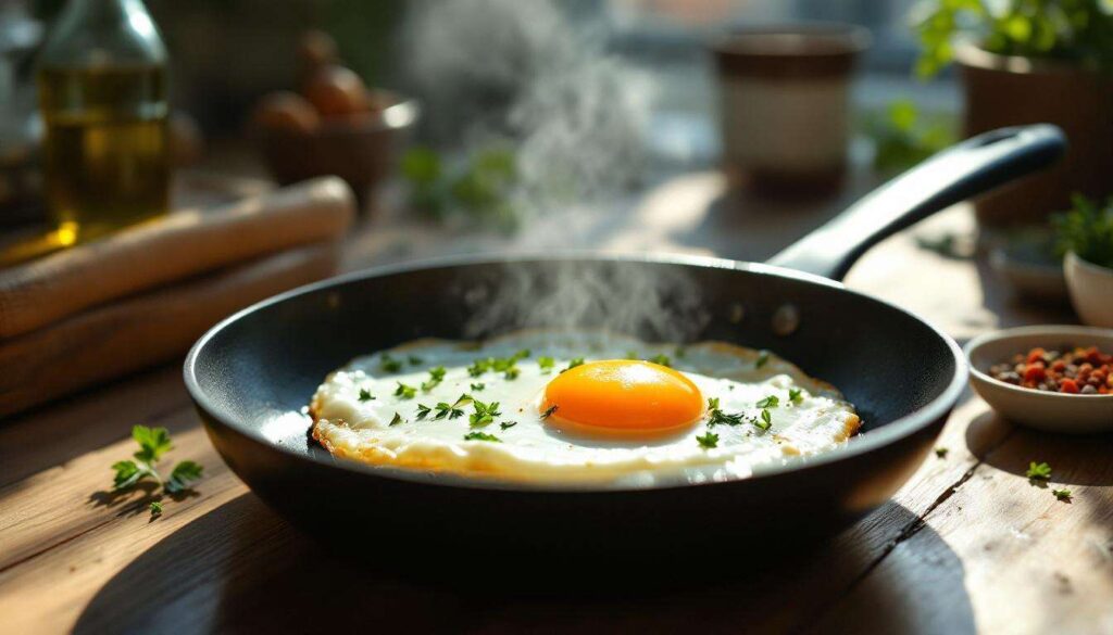 J’ai remplacé l’huile et le beurre dans mes œufs au plat : c’est plus sain et toujours aussi délicieux