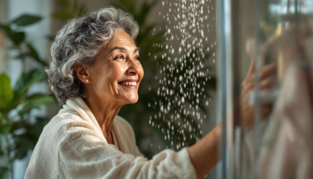 Hygiène après 65 ans : quelle fréquence de douches pour une santé optimale ?