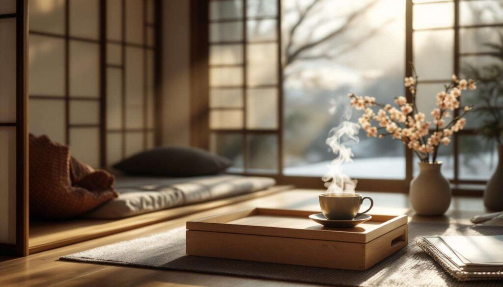 Ce geste simple inspiré du Japon a totalement changé l’atmosphère chez moi cet hiver (et il suffit d’y penser pour ressentir le calme)