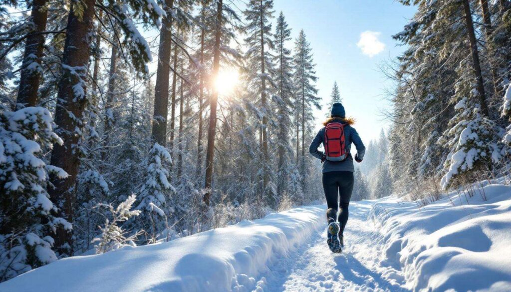 Course à pied en hiver : voici comment pratiquer le running en toute sécurité dans la neige